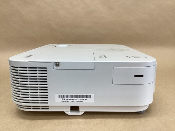 Lamp usage 2622 hours NEC LCD projector NP-M402WJD 4000 lumens Wireless compatible HDMI D-SUB USB-B cable Soft case Soft - Image 3