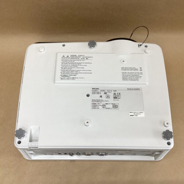Lamp use 592 hours RICOH Business Projector PJ WU5570 5500 Lumens D-SUB HDMI Cable Remote Control - Image 7