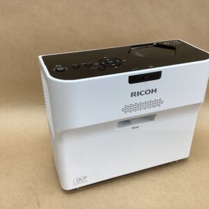 1200 hour lamp use RICOH DLP projector PJ WX4152 3500 lumens D-SUB HDMI cable Remote control Soft case