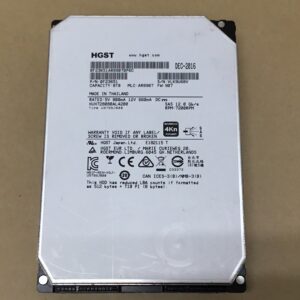 [10 units in stock] HGST HUH728080AL4200 3.5″ SAS (Server Hard Disk) 8TB 12Gb/s 7.2K RPM 128M BLANCCO erased