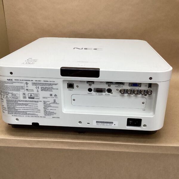 Lamp use 2600 hours NEC Laser Projector NP-PX602WL-WHJD 6000 Lumens HDMI D-SUB DISPLAYPORT Cable - Image 4