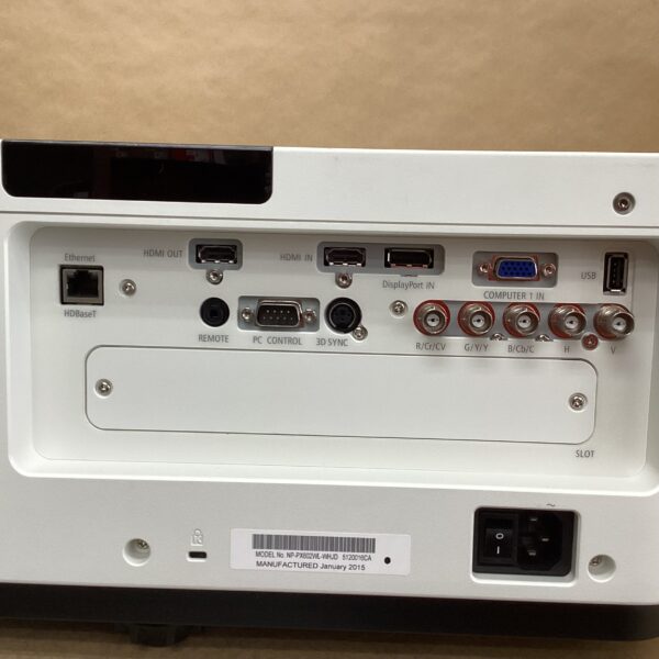Lamp use 2600 hours NEC Laser Projector NP-PX602WL-WHJD 6000 Lumens HDMI D-SUB DISPLAYPORT Cable - Image 5
