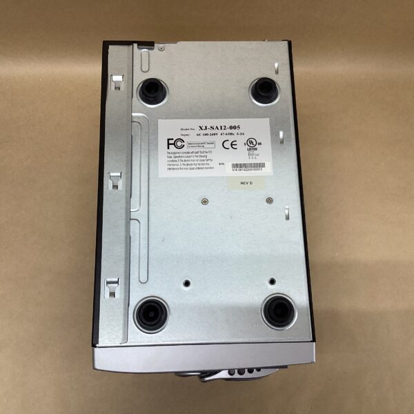 Power confirmed and system erased AVID VideoRAID ST 5-bay external SAS enclosure XJ-SA12-005 2500GB (500GB x 5) - Image 6