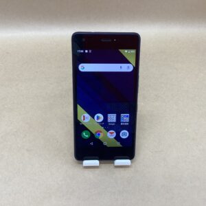 SIM unlocked Kyocera smartphone Qua phone QZ KYV44 Indigo au version unlocked KYV44SKA