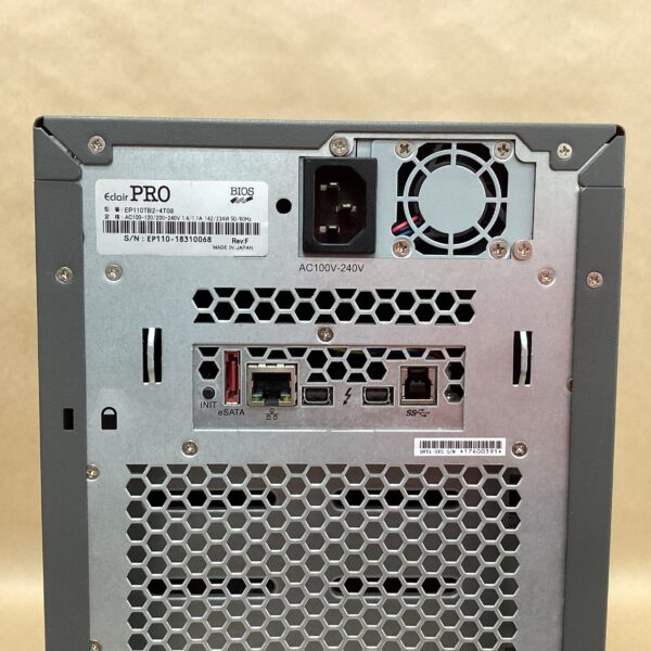 BIOS NAS EP110TB2-4T08 Thunderbolt2+USB3.0+eSATA RAID6/8bay (2TB×2, 6 free) - Image 5