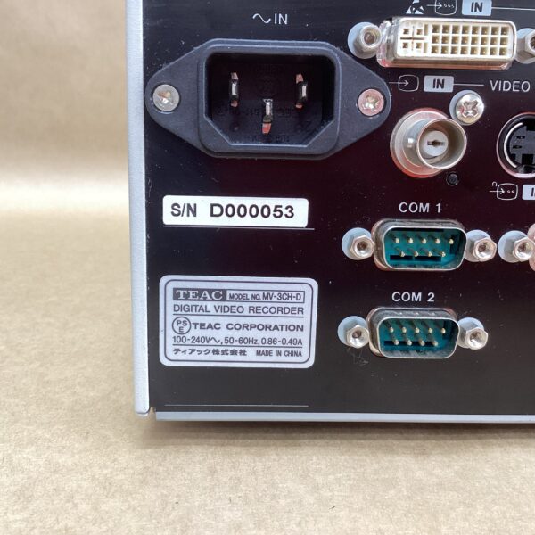 TEAC Corporation Medical Image Recorder MV-3CH-D 500GB HDD REMOTE CONTROL UNIT VS-3C - Image 6