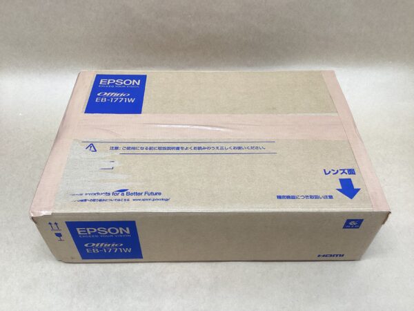 Lamp usage 1174 hours Epson Business Projector EB-1771W 3000 lumens D-SUB USB-B cable Remote control - Image 8