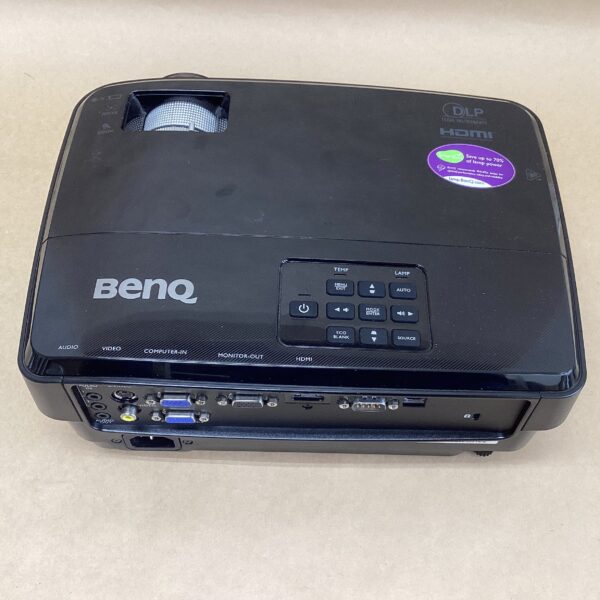2443 hours lamp usage BenQ DLP projector MW523 3000 lumens Multilingual OSD HDMI D-SUB cable Remote control - Image 5