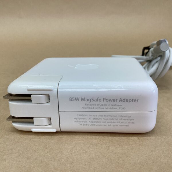 Genuine Apple 85W MagSafe Power Adapter A1343 100-240V-1.5A 50-60Hz 16.5V-18.5V-4.6A - Image 3
