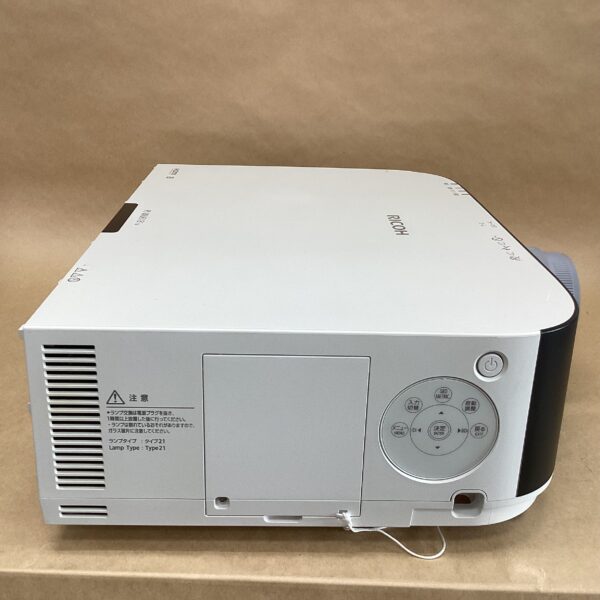Lamp use: 1510 hours RICOH Professional projector PJ WU6181N 6200 lumens Wireless LAN compatible (adapter not included, must be purchased separately) D-SUB HDMI cable Remote control - Image 6