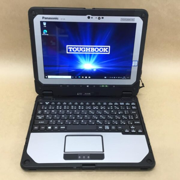 PANASONIC Tablet CF-20E0193VJ CI5(7Y57)-1.2GHZ 8GB 256GB 10.1in WIN10P Wireless BLUETOOTH Dock KB Stylus
