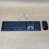 Apple Wireless BLUETOOTH Magic Keyboard A1843 with Japanese (JIS) numeric keypad + Apple Wireless BLUETOOTH Magic Mouse2 A1657