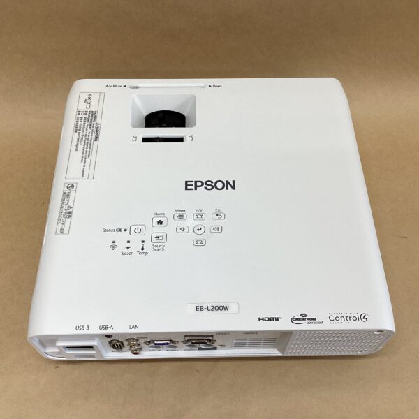 42-hour lamp usage Epson Business Projector EB-L200W 4200lm Wireless compatible D-SUB HDMI USB-B Remote control Soft case - Image 5