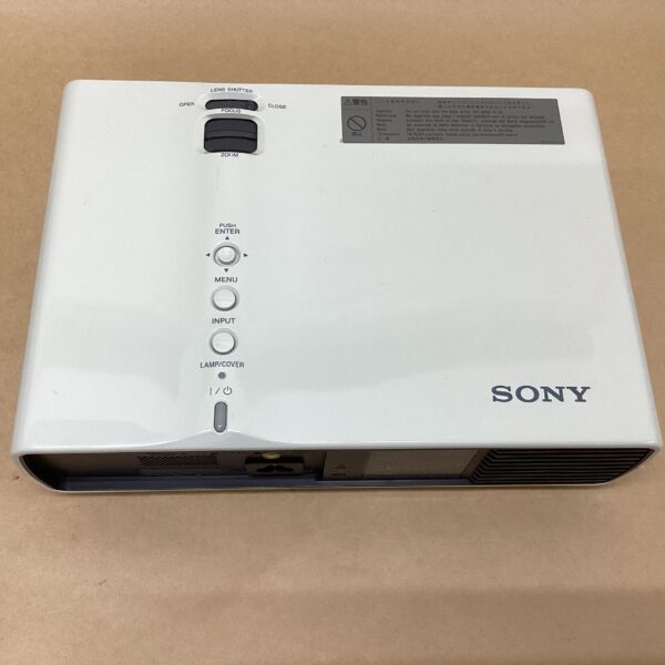Lamp use 1446 hours SONY Data projector VPL-DX11 3000 lumens D-SUB HDMI cable Soft case - Image 6