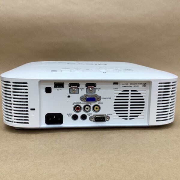 Lamp usage 19045 hours CASIO Projector XJ-F101W 3500 lumens Remote control D-SUB HDMI cable Manufacturer box - Image 4