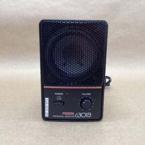 FOSTEX Personal Monitor 6301B-H A compact powered monitor with built-in amplifier that is convenient for production, broadcasting, small-scale sound reinforcement, etc.