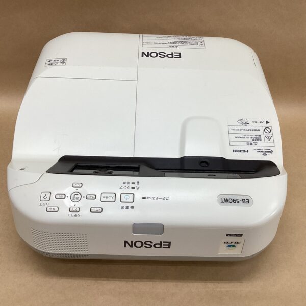 Lamp use: 30 hours Epson Business Projector EB-590WT 3300 lumens HDMI Wireless LAN compatible (adapter not available, must be purchased separately) D-SUB cable Body cover not available - Image 4